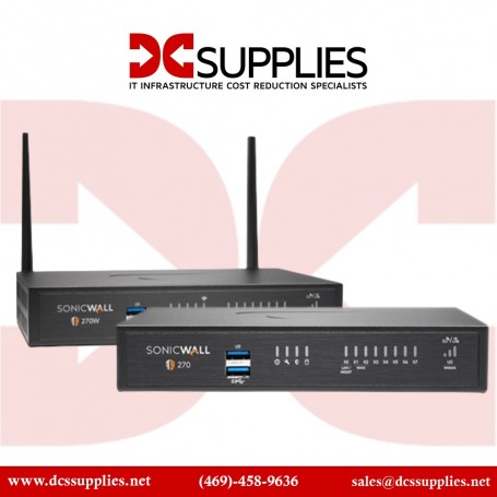 SonicWall 02-SSC-6847 TZ270 Essential Edition security appliance (02-SSC-6847)
