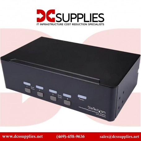 StarTech.com SV431DPDDUA2 Dual Monitor Display 4 Port KVM Switch (SV431DPDDUA2)