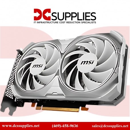 MSI G4060V2XW8C GeForce RTX 4060 VENTUS 2X WHITE 8G OC Graphic Card (G4060V2XW8C)