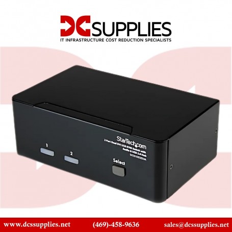 StarTech.com SV231DD2DUA 2 Port Dual DVI USB KVM Switch (SV231DD2DUA)