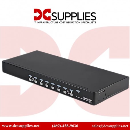 StarTech.com SV831DUSBUK VGA KVM Switch Kit - 8 Port 1U (SV831DUSBUK)