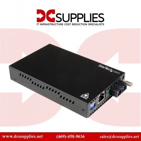 StarTech.com ET91000SFP2 Gigabit Ethernet Fiber Media Converter (ET91000SFP2)