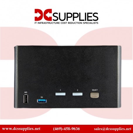 StarTech SV231QDPU34K 2 Port Quad Monitor DisplayPort KVM Switch (SV231QDPU34K)