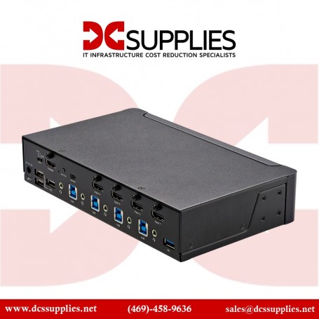 StarTech SV231DHU34K6 Dual Monitor HDMI KVM Switch - 4K 60Hz (SV231DHU34K6)