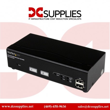 StarTech SV231DVIUAHR 2 x Port High-Resolution USB Dual Link Switch (SV231DVIUAHR)