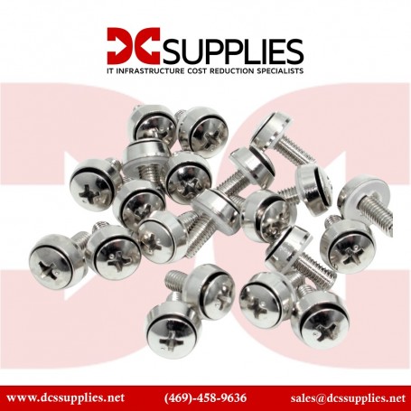 StarTech CABSCREWSM5 M5 Mounting Screws for Server Rack & Cabinet (CABSCREWSM5)