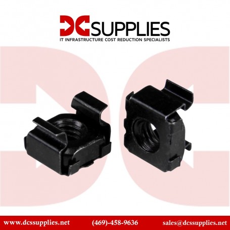 StarTech CABCAGENUT2B Mounting Cage Nuts - For Server Racks & Cabinets (CABCAGENUT2B)