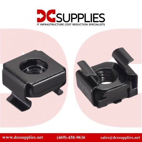 StarTech CABCAGENUT2B Mounting Cage Nuts - For Server Racks & Cabinets (CABCAGENUT2B)