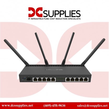 Mikrotik RB4011iGS+5HacQ2HnD-IN-US10xGigabit routerBoard (RB4011iGS+5HacQ2HnD-IN-US)