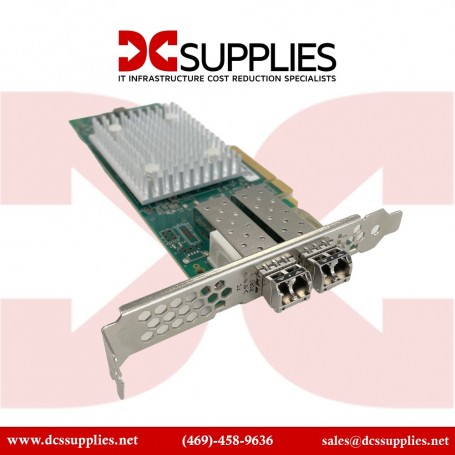 Qlogic QLE2692-SR-CK PCIe 3.0 FC Host Bus Adapter 16GbE Dual-Port SFP+ (QLE2692-SR)
