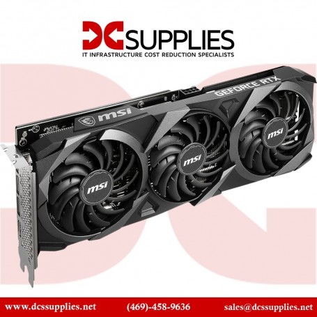 MSI V397-031R GeForce RTX 3060 VENTUS 3X 12 GB GDDR6 Graphics Card (V397-031R)