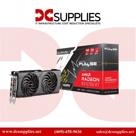 Sapphire 11306-02-20G Pulse AMD Radeon RX 6700 XT Gaming Graphics Card (11306-02-20G)