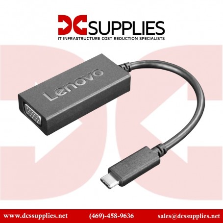 Lenovo 4X90M42956 USB-C to VGA Adapter (4X90M42956)