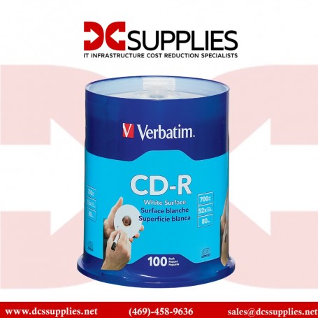 Verbatim 94712 CD-R 700MB Surface Recordable Compact Disc (94712)