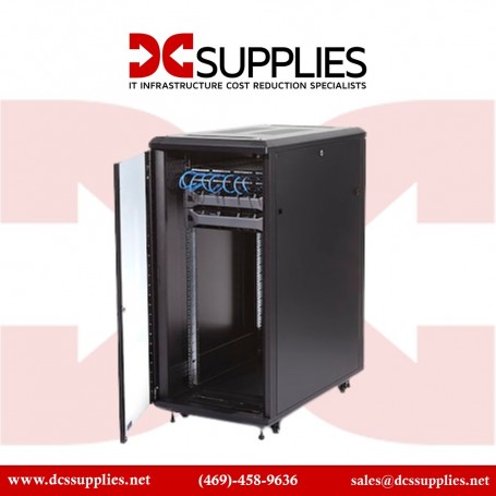 StarTech RK2433BKM 24U 4-Post Server Rack Cabinet (RK2433BKM)