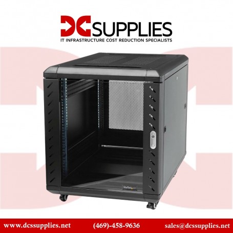 StarTech RK1836BKF 18U 4-Post Server Rack Cabinet (RK1836BKF)