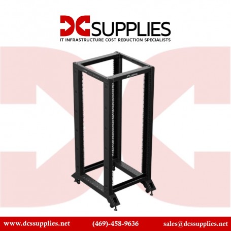 StarTech 4POSTRACK36 36U 4 Post Server Equipment Open Frame Rack (4POSTRACK36)