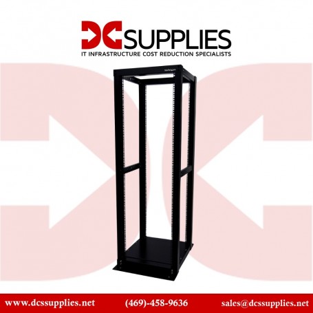 StarTech 4POSTRACK36 36U 4 Post Server Equipment Open Frame Rack (4POSTRACK36)