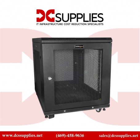 StarTech  RK419WALVS  Wallmount Server Rack with Dual Fans and Lock - 4U (RK419WALVS)