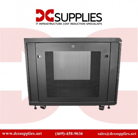 StarTech RK419WALVS Wallmount Server Rack with Dual Fans and Lock - 4U (RK419WALVS)