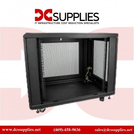 StarTech RK419WALVS Wallmount Server Rack with Dual Fans and Lock - 4U (RK419WALVS)