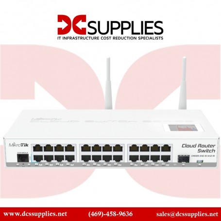 MIKROTIK CRS109-8G-1S-2HND-IN Cloud Router Switch 8 x Gigabit (CRS109-8G-1S-2HnD-IN)