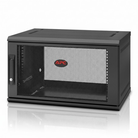 APC AR106SH4 NetShelter 6U Wallmount Rack Enclosure Cabinet (AR106SH4)