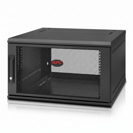 APC AR106SH6 NetShelter WX 6U Single-Hinged Wall-Mount Rack Enclosure (AR106SH6)