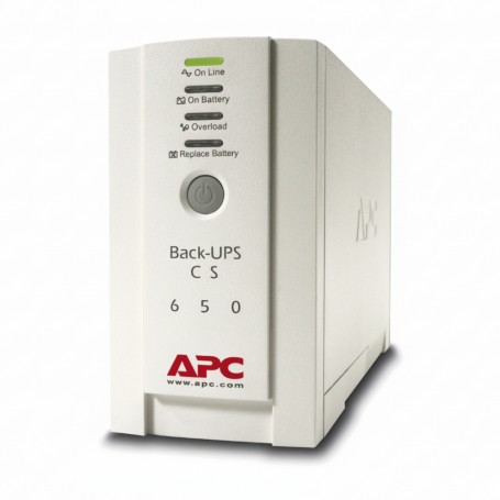 APC BK650EI Back-UPS CS 650VA 230V For International Use (BK650EI)
