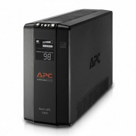 APC BX1000M Back-UPS 1000 Compact Tower 1000VA 120V AVR LCD 8 (BX1000M)
