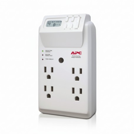 APC P4GC Electric SurgeArrest Essential 4-Outlets Surge Suppressor (P4GC)