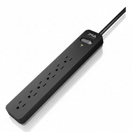 APC PE625 6-Outlet SurgeArrest Essential Series Surge Protector 25ft Cord (PE625)