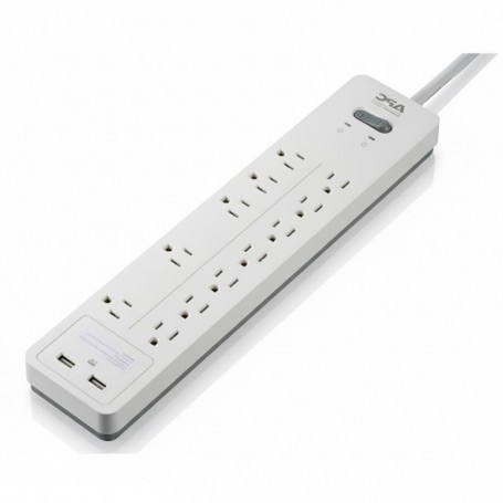 APC PH12U2W Home Office SurgeArrest 12 Outlet Surge Protector (PH12U2W)