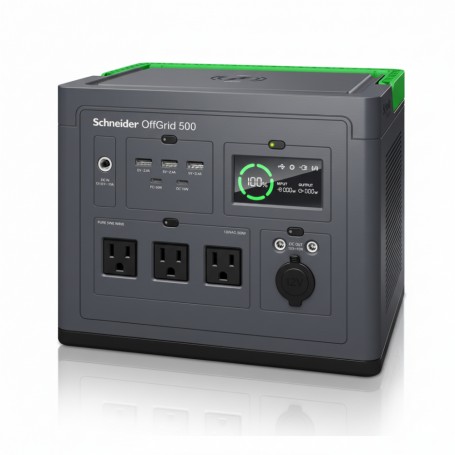 APC PPS500 OffGrid Portable Power Station 500, 517Wh, 120V (PPS500)