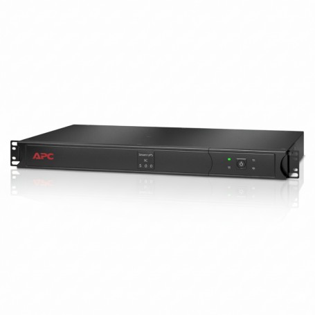 APC SC500RM1U Smart UPS 500VA 120V 1U Rackmount 4x NEMA 5 15R (SC500RM1U)
