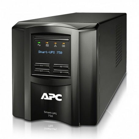 APC SMT750C Smart UPS Line Interactive 750VA Tower 120V 6x (SMT750C)