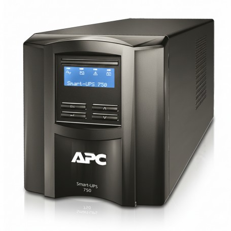 APC SMT750CUS Smart-UPS, 750VA, Line Interactive, 120V, 6x NEMA (SMT750CUS)