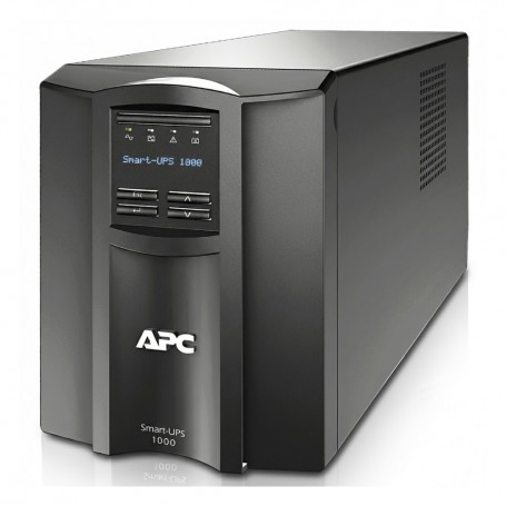 APC SMT1000C Smart-UPS Line Interactive 1000VA Tower 120V 8x (SMT1000C)
