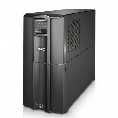APC SMT3000C Smart-UPS Line Interactive 3kVA Tower 120V 8x NEMA 5-15R (SMT3000C)