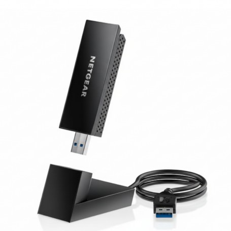 Netgear A8000-100PAS Nighthawk AXE3000 Wi-Fi 6E USB 3.0 Adapter (A8000-100PAS)