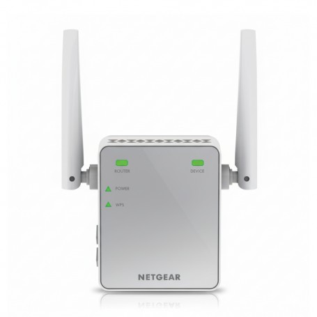 Netgear EX2700-100PAS N300 WiFi Range Extender with External Antennas (EX2700-100PAS)
