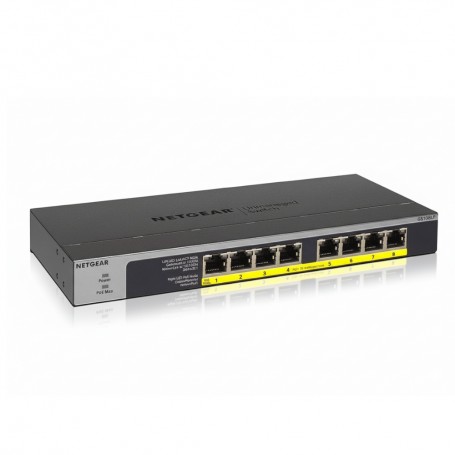 NETGEAR GS108LP-100NAS 8-Port Gigabit Ethernet Unmanaged Switch (GS108LP-100NAS)