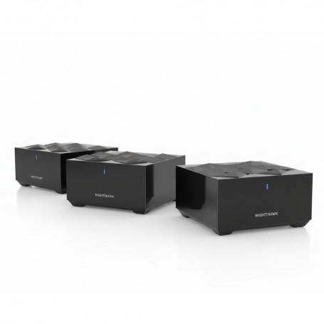 Netgear MK63-100CNS Nighthawk Mesh Wi-Fi 6 System Black (MK63-100CNS)