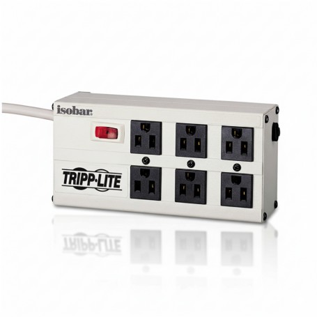 Eaton Tripp Lite ISOBAR6 6-Outlet Surge Protector 3 330 J (ISOBAR6)