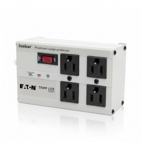 Eaton Tripp Lite ISOBAR4ULTRA 4-Outlet Surge Protector 3330 J (ISOBAR4ULTRA)