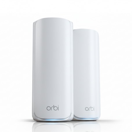 Netgear RBE772-100CNS Tri band Mesh WiFi 7 System (Router + Satellite) (RBE772-100CNS)