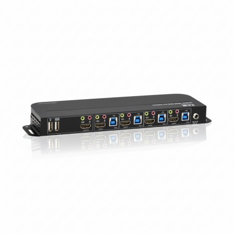 Eaton Tripp Lite B005-HUA4 4-Port HDMI/USB KVM Switch 4K 60 Hz HDR (B005-HUA4)