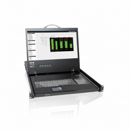 Eaton B021-000-19-HD Tripp Lite Series 1U Rack-Mount Console with 19 LCD DVI (B021-000-19-HD)