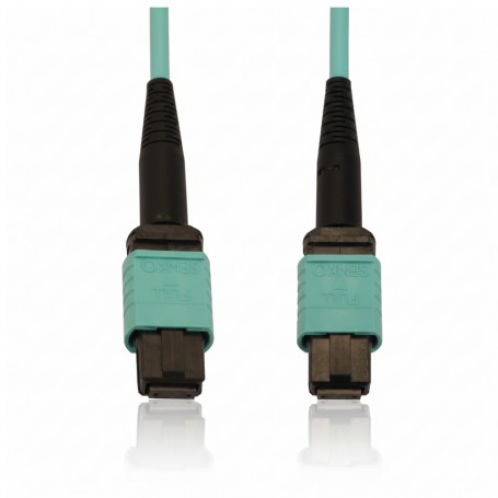 Eaton N844B-05M-12-P Tripp Lite 12 Fiber OM3 MTP MPO Patch Cable 5 m (N844B-05M-12-P)