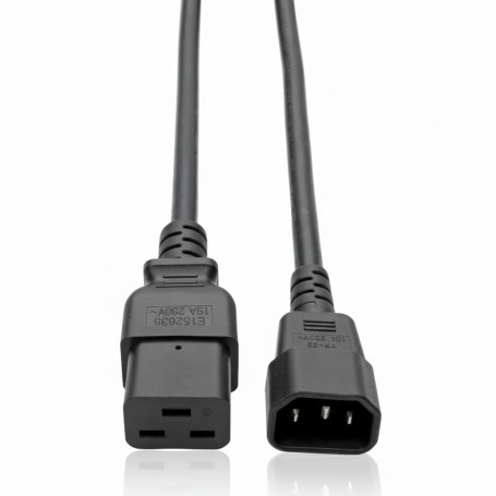Eaton P047-010 Heavy Duty C19 to C14 Power Cord 15A 10 ft (P047-010)